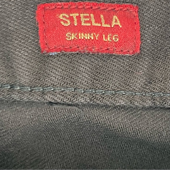 Express Jeans Womens Stella Skinny Leg Size 8R Black Dark Wash - Picture 12 of 15